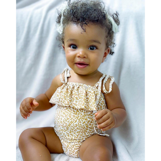 Baby Girl Swimwear - Off The Shoulder