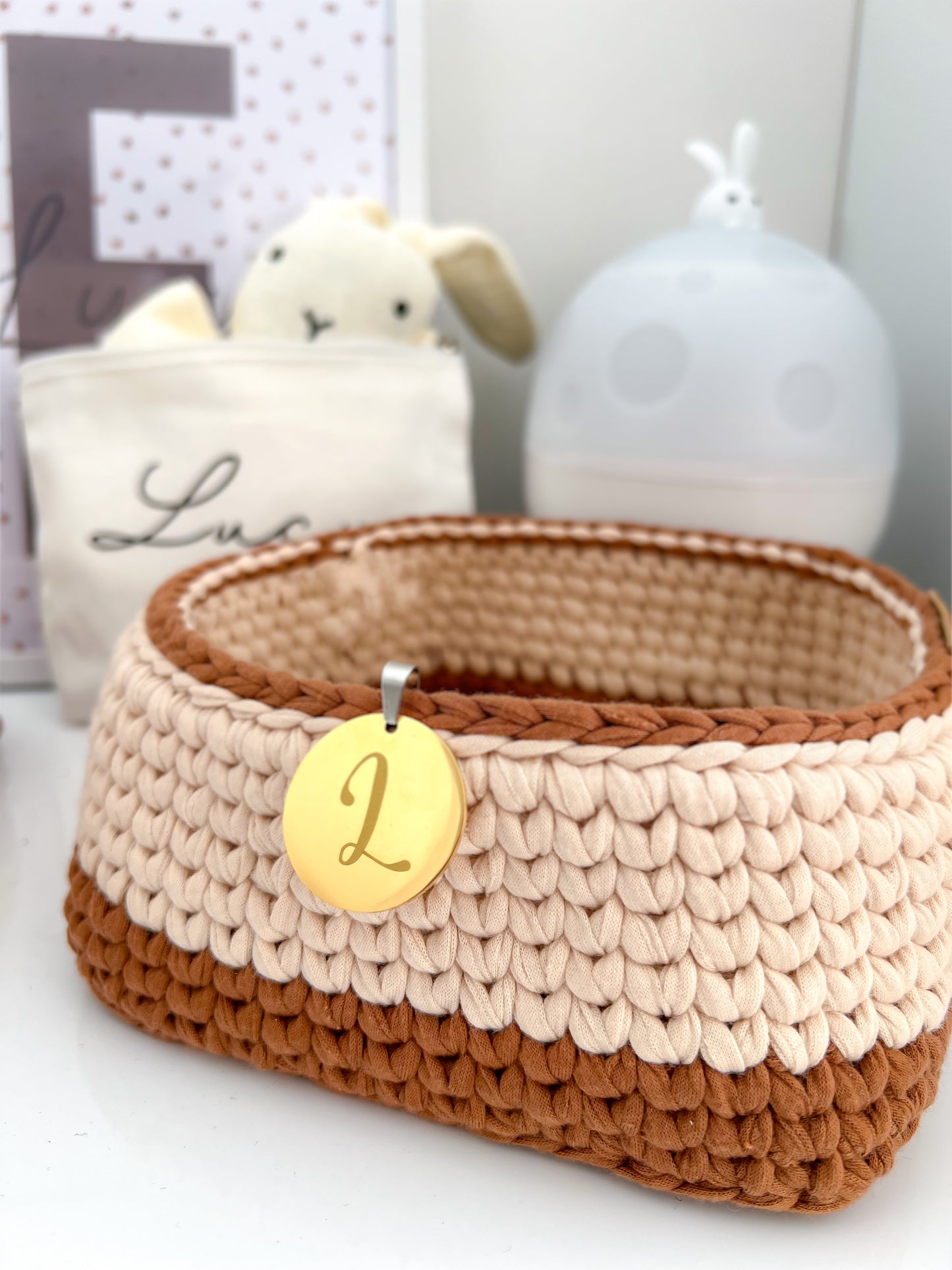 3 Nude Baby Essentials Organiser