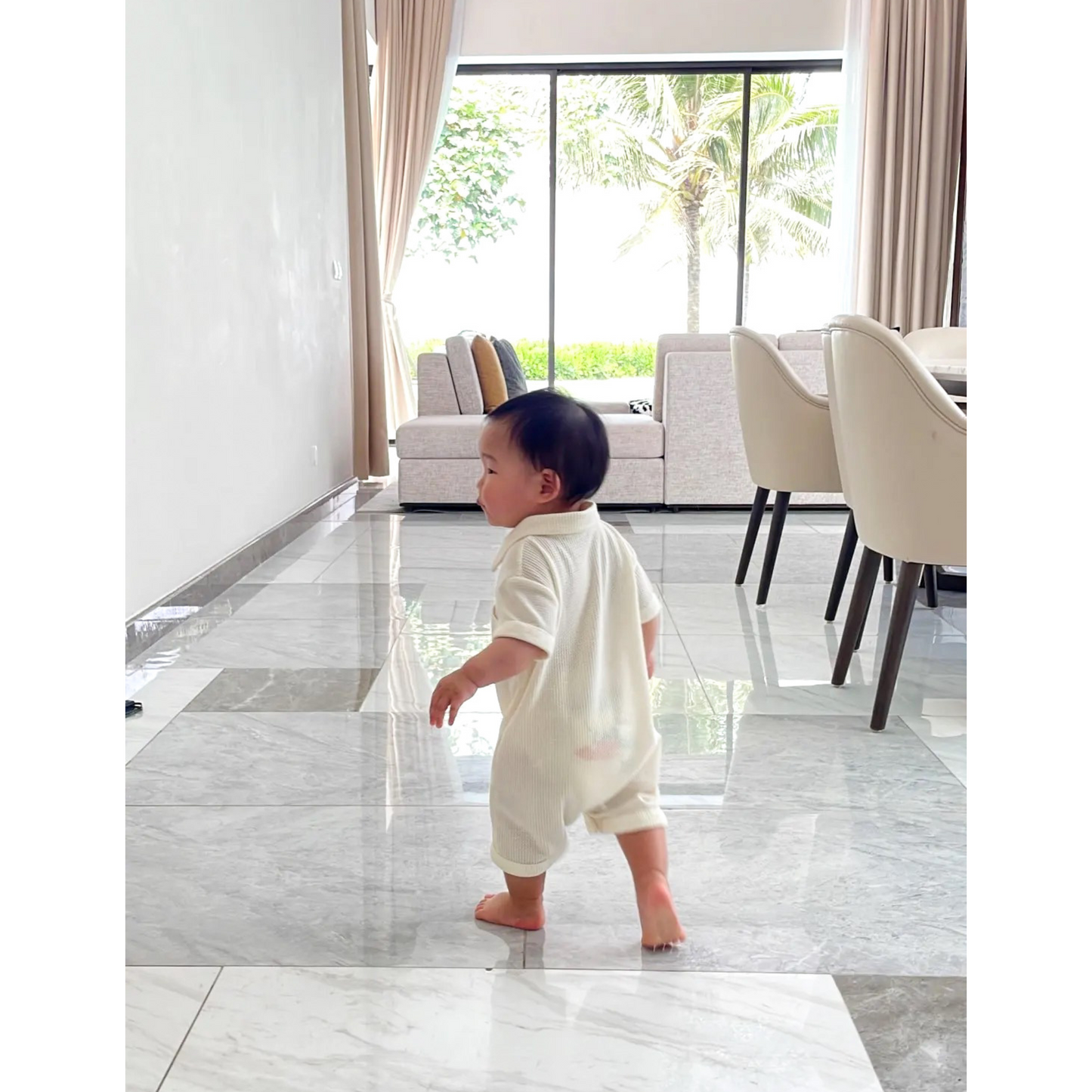 Short Sleeve Rompersuit