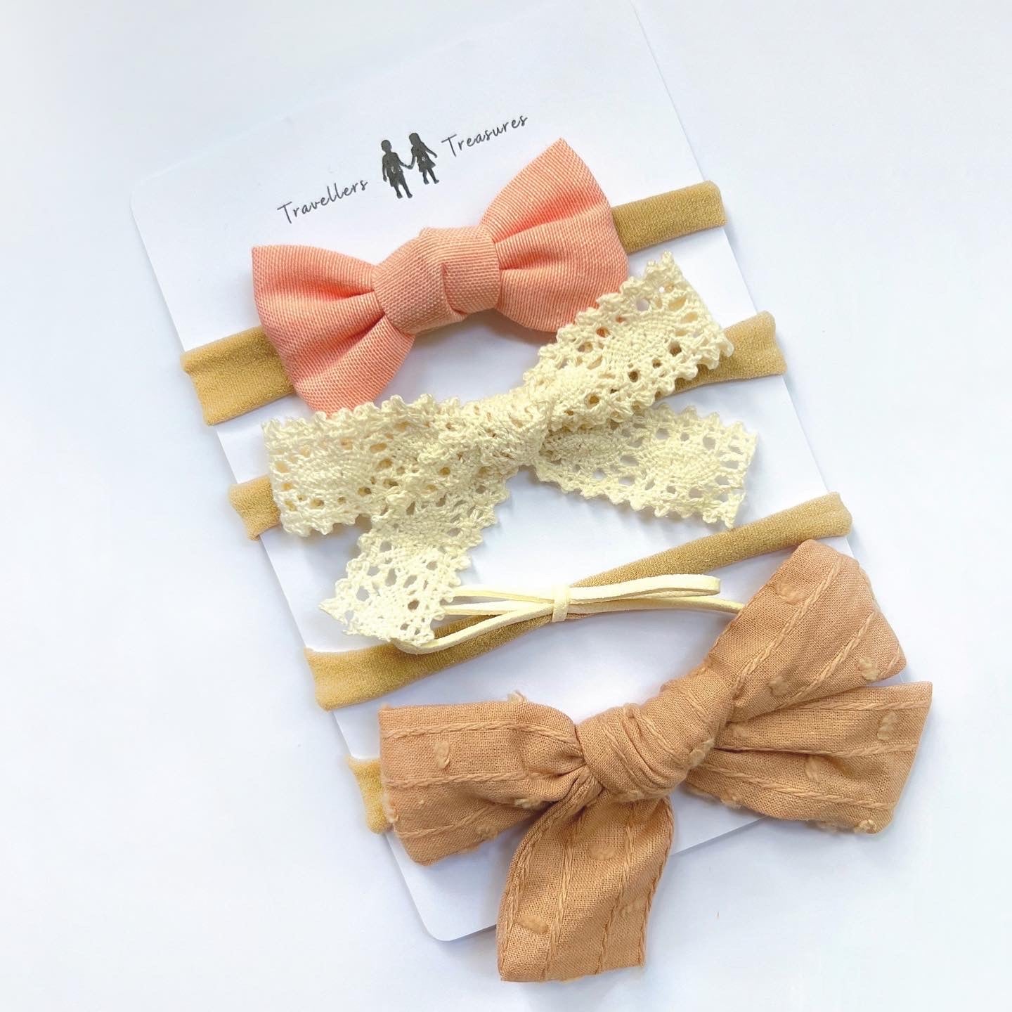 Dainty Headbands - Pink Blush