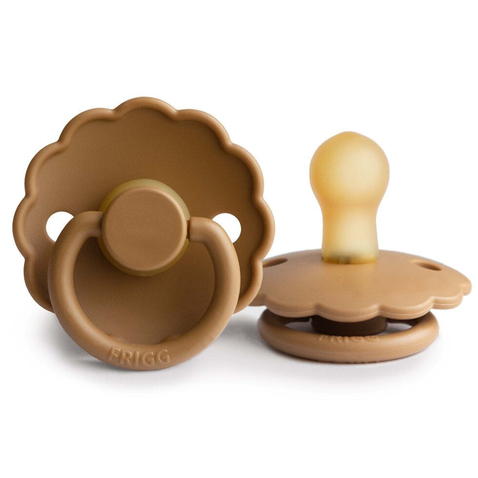 FRIGG Daisy - Cappuccino Silicone Pacifier