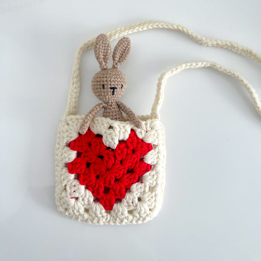 Cross Bunny Bag - Red Companion Set