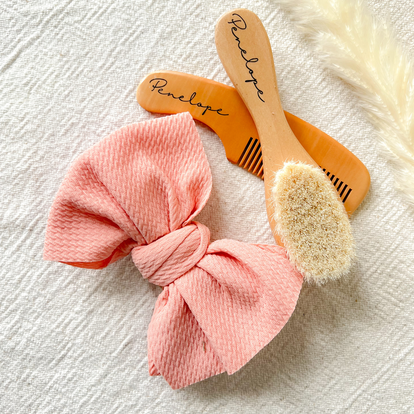 Personalised - Baby Soft Brush and Comb